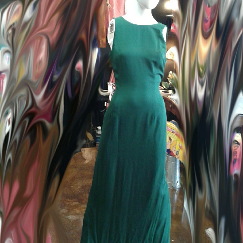 Green Jessica Mclintock dress
